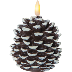 Zeige Details für Tannzapfen Kerze Bild von Tannzapfen Kerze