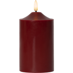 Zeige Details für Flamme Stumpenkerzen rot 15cm Bild von Flamme Stumpenkerzen rot 15cm