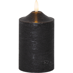 Zeige Details für Flamme Stumpenkerzen schwarz 15cm Bild von Flamme Stumpenkerzen schwarz 15cm