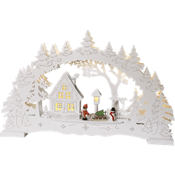 Zeige Details für Kerzenleuchter Ulm weiss 270-27 Bild von Kerzenleuchter Ulm weiss 270-27