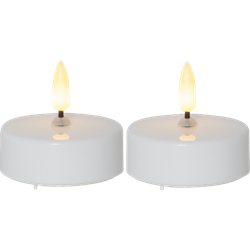 Zeige Details für Teelichter Flamme 2er-Pack Ø58mm Bild von Teelichter Flamme 2er-Pack Ø58mm