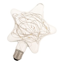 Zeige Details für WIRELED Etoile Stern 1.5W/2500K Klar E27  Bild von WIRELED Etoile Stern 1.5W/2500K Klar E27