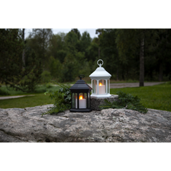 Zeige Details für Laterne Linta 26cm weiss IP44 Bild von Laterne Linta 26cm weiss IP44