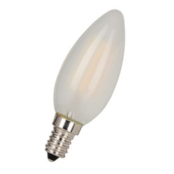 Zeige Details für Kerzen LED C35 matt 240V 1=12W/2700K E14 Bild von Kerzen LED C35 matt 240V 1=12W/2700K E14