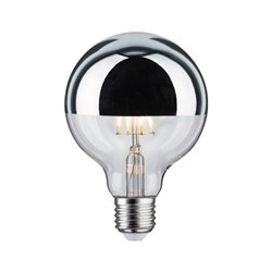 Zeige Details für Kopfspiegel Globe 95mm LED silber A60 240V 6.5=48W/2700K E27 dim Bild von Kopfspiegel Globe 95mm LED silber A60 240V 6.5=48W/2700K E27 dim
