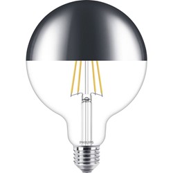 Zeige Details für Kopfspiegel Globe 120MM LED silber 240V 7.2=50W/2700K E27 Bild von Kopfspiegel Globe 120MM LED silber 240V 7.2=50W/2700K E27