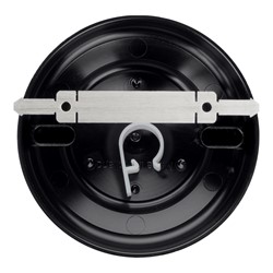 Zeige Details für Deckenrosette Kunststoff schwarz Bild von Deckenrosette Kunststoff schwarz