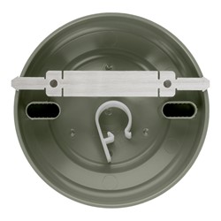 Zeige Details für Deckenrosette Kunststoff Zementgrau Bild von Deckenrosette Kunststoff Zementgrau