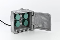 Zeige Details für Stein Stromverteiler 3 x T.13 mit Überlastschutz Bild von Stein Stromverteiler 3 x T.13 mit Überlastschutz