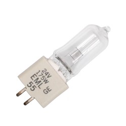 Zeige Details für Niedervolt Projektionslampe EML 24V 175W G5.3 Bild von Niedervolt Projektionslampe EML 24V 175W G5.3