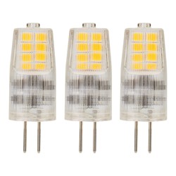 Zeige Details für LED Pin Compact 12V 2=25W/827 G4 3er-Set Bild von LED Pin Compact 12V 2=25W/827 G4 3er-Set