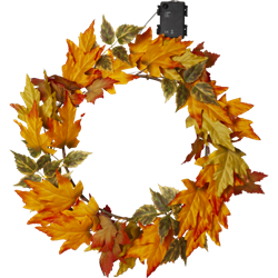 Zeige Details für Weihnachtskranz Autumn 45cm Timer Outdoor Bild von Weihnachtskranz Autumn 45cm Timer Outdoor