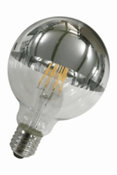 Zeige Details für Kopfspiegel Globe 120MM LED silber A60 240V 6=48W/2700K E27 Bild von Kopfspiegel Globe 120MM LED silber A60 240V 6=48W/2700K E27