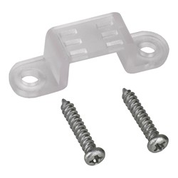 Zeige Details für Montageclip + Schrauben für RoBust LED Rope 12x6mm Bild von Montageclip + Schrauben für RoBust LED Rope 12x6mm