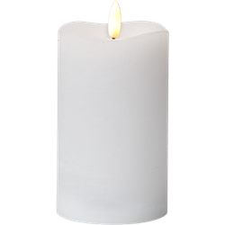 Zeige Details für Flamme Stumpenkerzen weiss 14cm Bild von Flamme Stumpenkerzen weiss 14cm