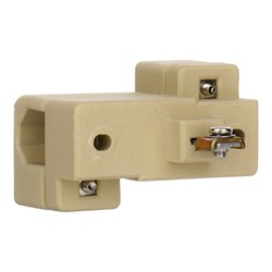 Zeige Details für Lampholder X-Clip/Metal strap 240V Max 12A Bild von Lampholder X-Clip/Metal strap 240V Max 12A