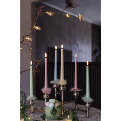 Zeige Details für Flamme Candy Stabkerzen blau 2.3x26 cm 2er-Set Bild von Flamme Candy Stabkerzen blau 2.3x26 cm 2er-Set