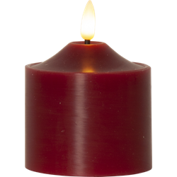 Zeige Details für Flamme Stumpenkerzen rot 9.5cm Bild von Flamme Stumpenkerzen rot 9.5cm