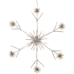 Zeige Details für Silhouette Flower Snowflake Ø60cm Bild von Silhouette Flower Snowflake Ø60cm