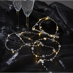 Zeige Details für Perlenkette Dew Drop Transparent 190cm Bild von Perlenkette Dew Drop Transparent 190cm