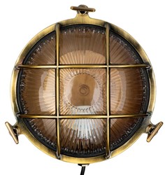 Zeige Details für Bulkhead Ahoi alu bronze rund E27 IP64 Bild von Bulkhead Ahoi alu bronze rund E27 IP64