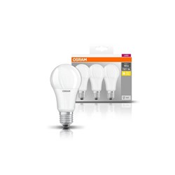 Zeige Details für Base Classic A60 240V matt 8=60W/827 E27 3er-Pack Bild von Base Classic A60 240V matt 8=60W/827 E27 3er-Pack