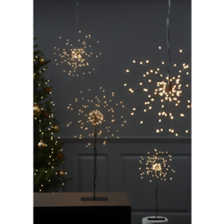 Zeige Details für Firework mit Metallständer schwarz 130cm Bild von Firework mit Metallständer schwarz 130cm
