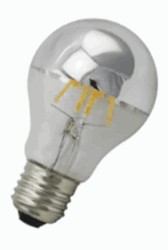 Zeige Details für Kopfspiegel LED silber A60 240V 6=50W/2700K E27 Bild von Kopfspiegel LED silber A60 240V 6=50W/2700K E27