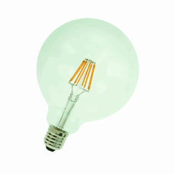 Zeige Details für Globe 125mm Filament klar 240V 8W/2700K E27 DIM Bild von Globe 125mm Filament klar 240V 8W/2700K E27 DIM