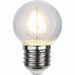 Zeige Details für Zier LED Filament 230V 1.3W/2700K E27 IP44 Bild von Zier LED Filament 230V 1.3W/2700K E27 IP44