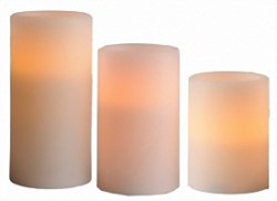 Zeige Details für Sharp Wachskerzen 3er Set Bild von Sharp Wachskerzen 3er Set