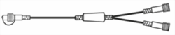 Zeige Details für System Decor Verteiler 2-Fach, transparentes Kabel Bild von System Decor Verteiler 2-Fach, transparentes Kabel
