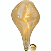 Zeige Details für Vintage amber Spiral 230V 3.8W 2000K E27 Bild von Vintage amber Spiral 230V 3.8W 2000K E27