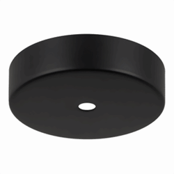 Zeige Details für Deckenrosette Metall schwarz Bild von Deckenrosette Metall schwarz