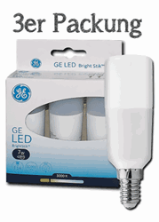 Zeige Details für LED BrightStik 240V 7W/840 600lm E14 3-er Set Bild von LED BrightStik 240V 7W/840 600lm E14 3-er Set