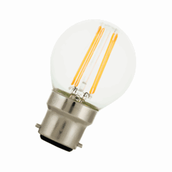 Zeige Details für Zier LED klar 240V 2=25W B22d Bild von Zier LED klar 240V 2=25W B22d