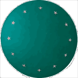 Zeige Details für Weihnachtsmatte grün, 12 LED's Bild von Weihnachtsmatte grün, 12 LED's