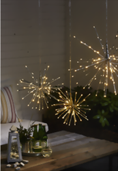 Zeige Details für  Firework silver 30cm mit 8 Funktionen     Bild von  Firework silver 30cm mit 8 Funktionen