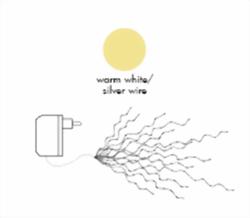 Zeige Details für Dew Drop Bouquet 720 LED, Silberdraht Bild von Dew Drop Bouquet 720 LED, Silberdraht