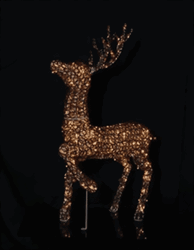 Zeige Details für Rentier Bein hoch, Twinkle Effekt Bild von Rentier Bein hoch, Twinkle Effekt