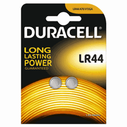 Zeige Details für Duracell Electronics LR44 1,5V Alkaline 2er-Blister Bild von Duracell Electronics LR44 1,5V Alkaline 2er-Blister