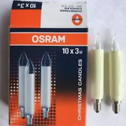 Zeige Details für Schaftkerzen 15V 3W E10 10er-Blister Bild von Schaftkerzen 15V 3W E10 10er-Blister