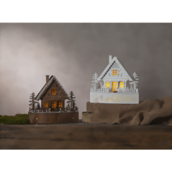 Zeige Details für Holzdekoration Trier braun Bild von Holzdekoration Trier braun