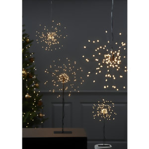 Bild von Firework zum Aufhängen schwarz 26cm