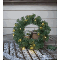 Zeige Details für Weihnachtskranz Alaska 38cm Sensor Outdoor Bild von Weihnachtskranz Alaska 38cm Sensor Outdoor
