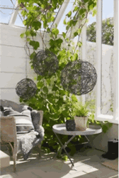 Zeige Details für Trassel (Kugel) schwarz 30cm Bild von Trassel (Kugel) schwarz 30cm