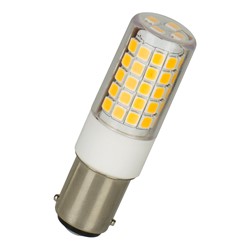 Zeige Details für Röhre LED klar 18x59mm 230V-240V 5W/2700K 600lm B15d dimm Bild von Röhre LED klar 18x59mm 230V-240V 5W/2700K 600lm B15d dimm