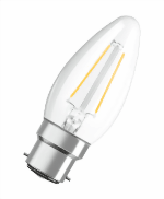 Zeige Details für Kerzen Classic B40 klar 240V 4W/827 B22d Bild von Kerzen Classic B40 klar 240V 4W/827 B22d