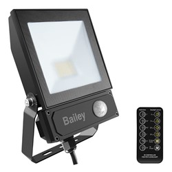 Bild von LED Floodlight Slim 2 Sensor 20W/3000K black IP65