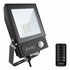 Bild von LED Floodlight Slim 2 Sensor 50W/3000K black IP65, Bild 1